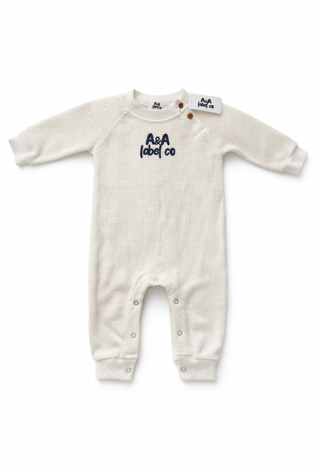 Waffle onesie